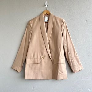 H&M | Wide-Cut Blush Blazer